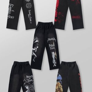 2128 - AOT©  x YLA Baggy Joggers
