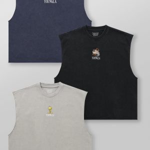 3107 - Looney Tunes Embroidered Cut-offs